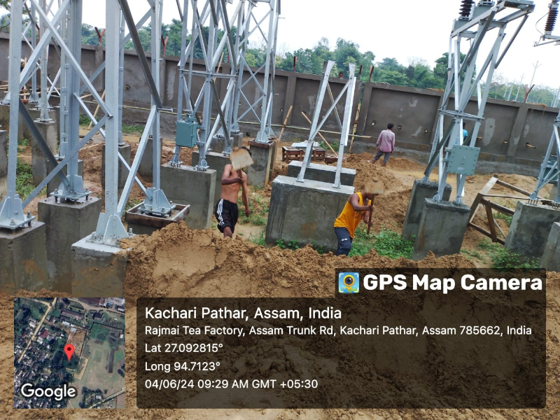 33/11 kV civil-infrastructure-works